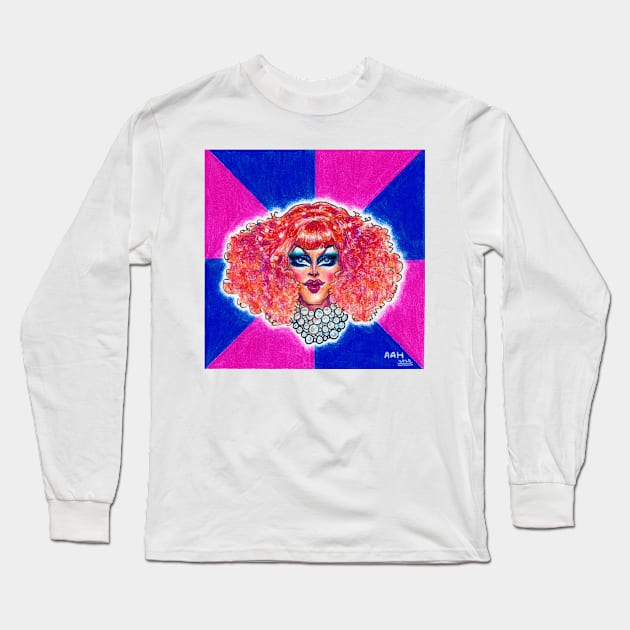 Crystal Methyd Long Sleeve T-Shirt by AAHarrison